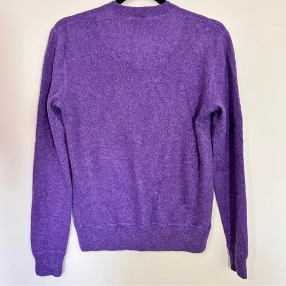 Raffi Essential Raglan Crew 100% Cashmere - Picture 4 of 10